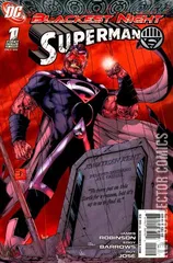 Variant Cover for Blackest Night: Superman #1