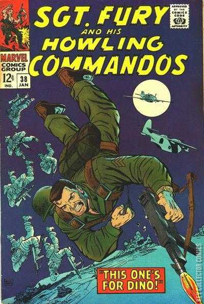 Cover art for Sgt. Fury and His Howling Commandos #38