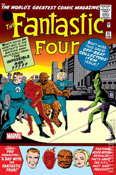 Variant Cover for Fantastic Four #11