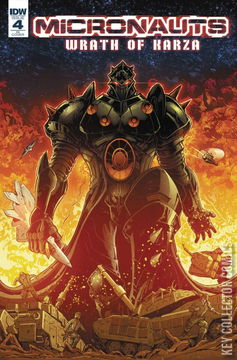 Variant Cover for Micronauts: Wrath of Karza #4