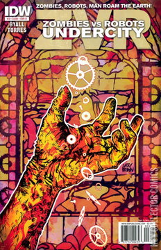 Variant Cover for Zombies vs. Robots: Undercity #3