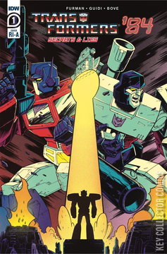 Variant Cover for Transformers '84: Secrets and Lies #1