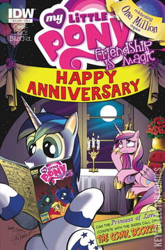 Variant Cover for My Little Pony: Friendship Is Magic #12