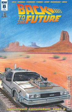 Variant Cover for Back to the Future #8