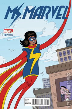 Variant Cover for Ms. Marvel #2