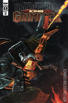 Variant Cover for Transformers: King Grimlock #2