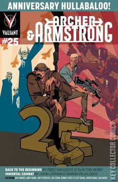 Variant Cover for Archer & Armstrong #25