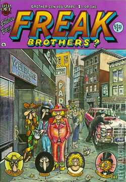 Variant Cover for The Fabulous Furry Freak Brothers #4