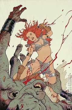 Variant Cover for Red Sonja: Empire of the Damned #2