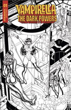 Variant Cover for Vampirella: The Dark Powers #1
