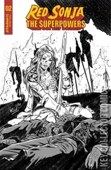 Variant Cover for Red Sonja: The Superpowers #2