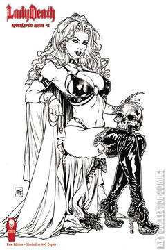 Variant Cover for Lady Death: Apocalyptic Abyss #2