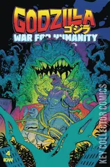 Variant Cover for Godzilla: War for Humanity #4