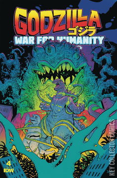 Variant Cover for Godzilla: War for Humanity #4