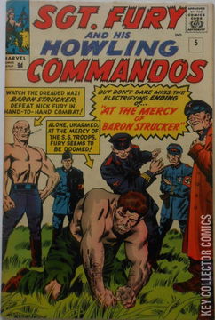 Variant Cover for Sgt. Fury and His Howling Commandos #5