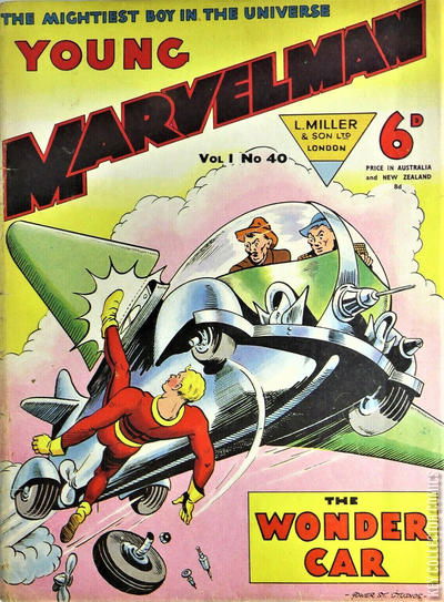 Cover art for Young Marvelman #40 