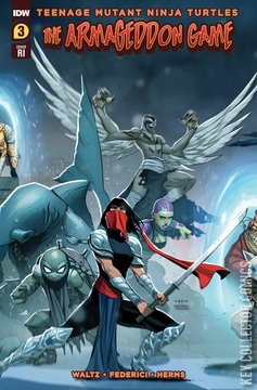 Variant Cover for Teenage Mutant Ninja Turtles: The Armageddon Game #3