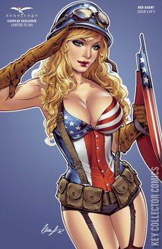 Variant Cover for Grimm Fairy Tales Presents: Red Agent #4