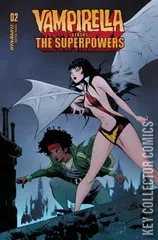 Cover for Vampirella vs. Superpowers #2