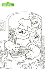 Variant Cover for Sesame Street #3