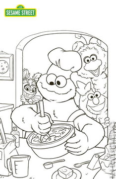 Variant Cover for Sesame Street #3