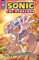 Variant Cover for Sonic the Hedgehog: 5th Anniversary Edition #1