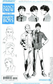 Variant Cover for Nancy Drew and the Hardy Boys: The Big Lie #1