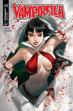 Variant Cover for Vampirella #5
