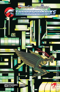 Variant Cover for Thundercats x Silverhawks: Thunderhawks #3