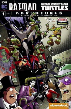 Variant Cover for Batman / Teenage Mutant Ninja Turtles Adventures #1