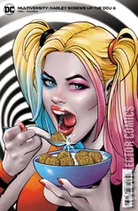 Variant Cover for Multiversity Harley Screws Up The DCU #6