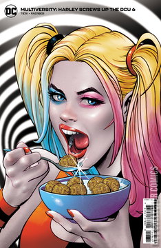 Variant Cover for Multiversity Harley Screws Up The DCU #6