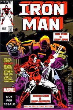 Variant Cover for Iron Man #200