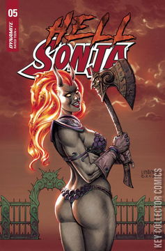 Variant Cover for Hell Sonja #5