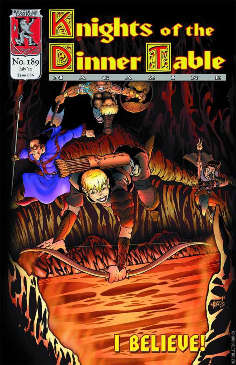 Cover art for Knights of the Dinner Table #189