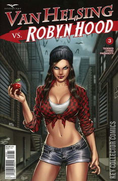 Variant Cover for Van Helsing vs. Robyn Hood #3