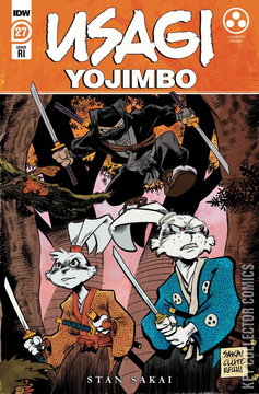 Variant Cover for Usagi Yojimbo #27