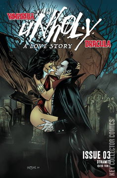 Variant Cover for Vampirella / Dracula: Unholy #3