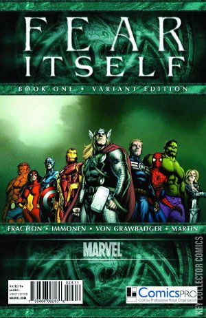 Variant Cover for Fear Itself #1