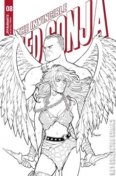 Variant Cover for Invincible Red Sonja #8