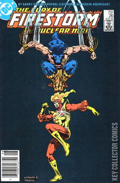 Variant Cover for Firestorm the Nuclear Man #26