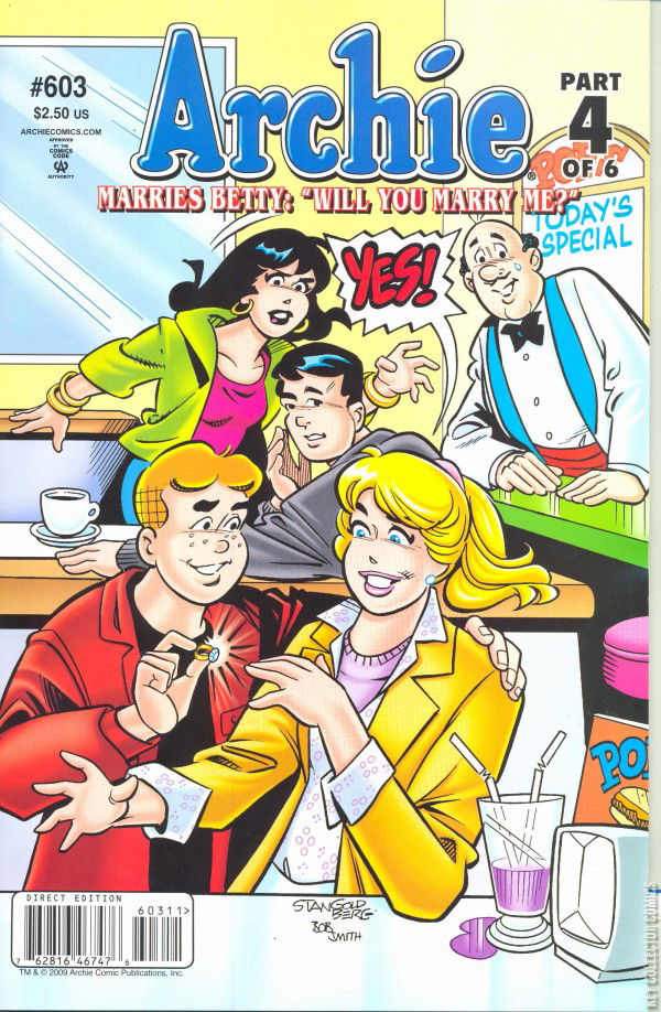 Cover art for Archie Comics #603