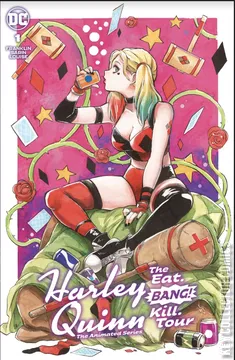 Variant Cover for Harley Quinn: The Animated Series - The Eat, Bang, Kill Tour #1