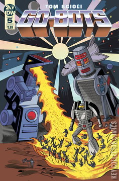 Variant Cover for Go-Bots #5