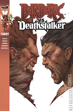 Variant Cover for Barbaric vs. Deathstalker #1
