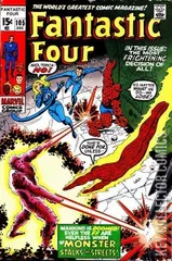 Cover for Fantastic Four #105