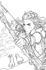 Variant Cover for Horizon Zero Dawn: Liberation #2