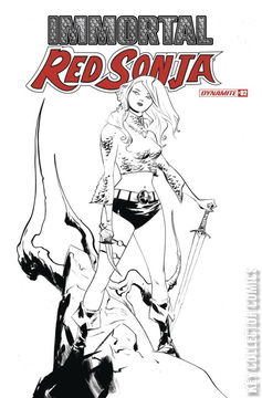 Variant Cover for Immortal Red Sonja #1