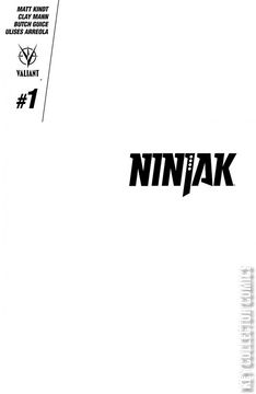 Variant Cover for Ninjak #1