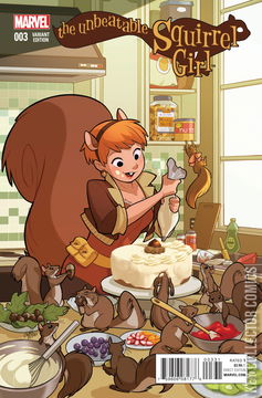 Variant Cover for Unbeatable Squirrel Girl #3